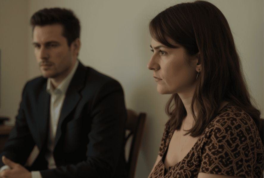 Jak odzyskać spokój - kobieta sprawdzająca telefon męża